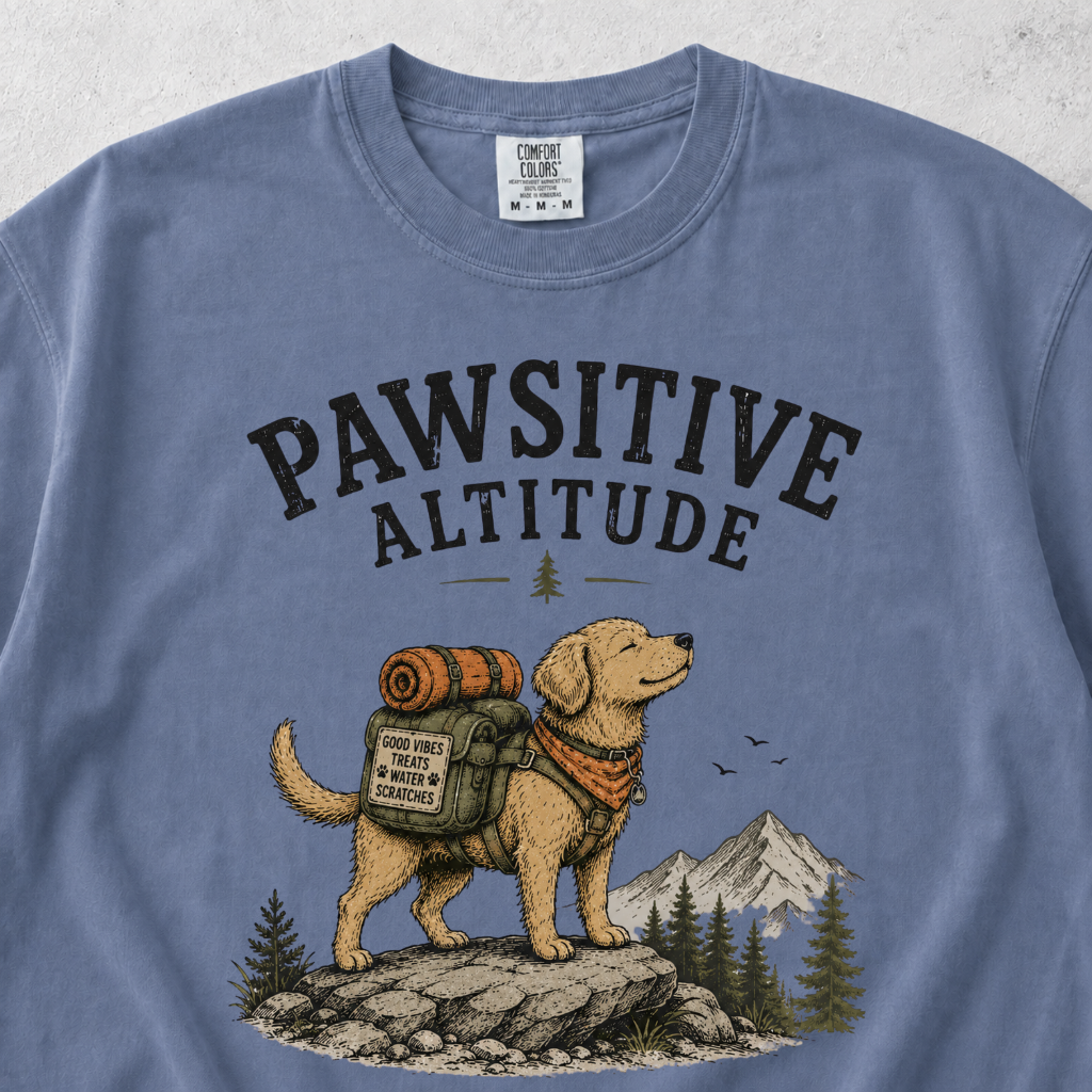Pawsitive Altitude T-shirt