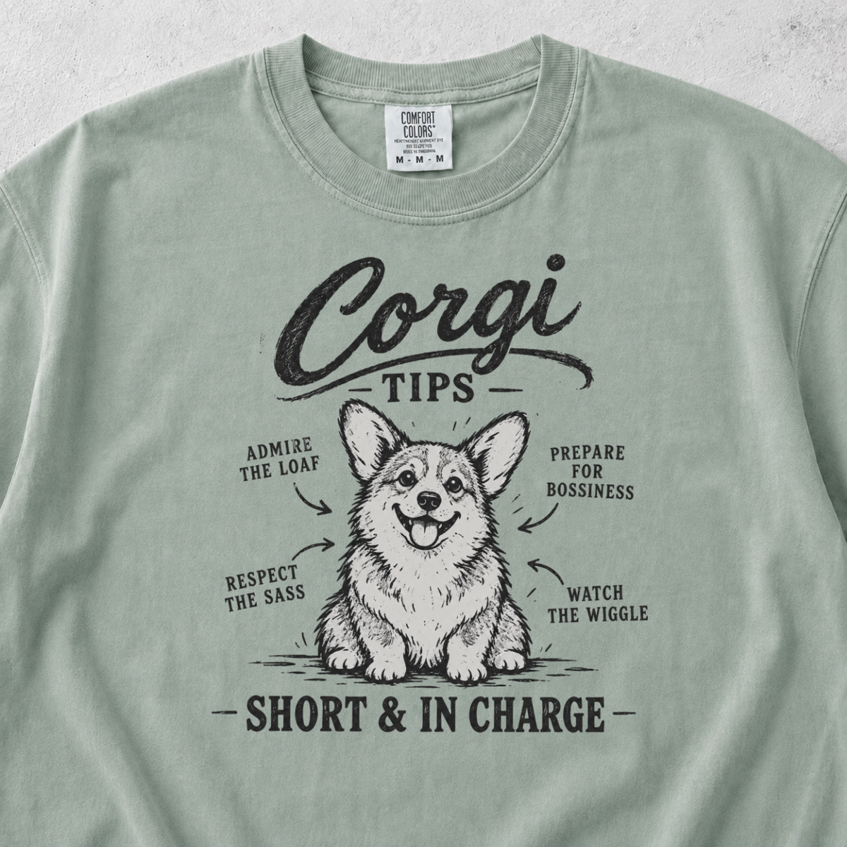 Corgi Tips T-shirt