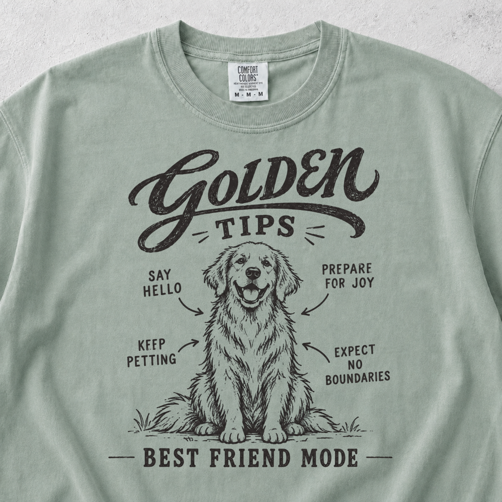 Golden Tips T-shirt