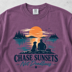 Chase Sunsets Not Dreams T-shirt