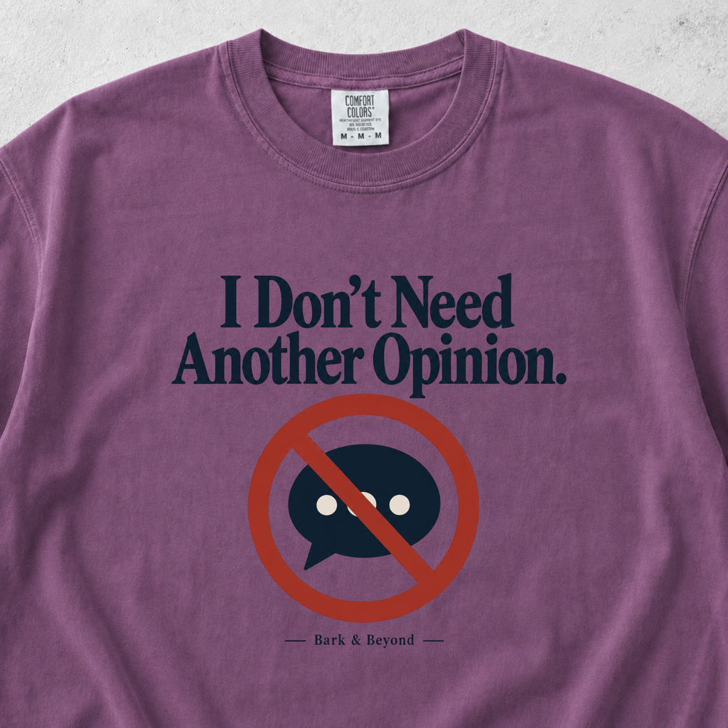 I Don't Need Another Opinion T-shirt