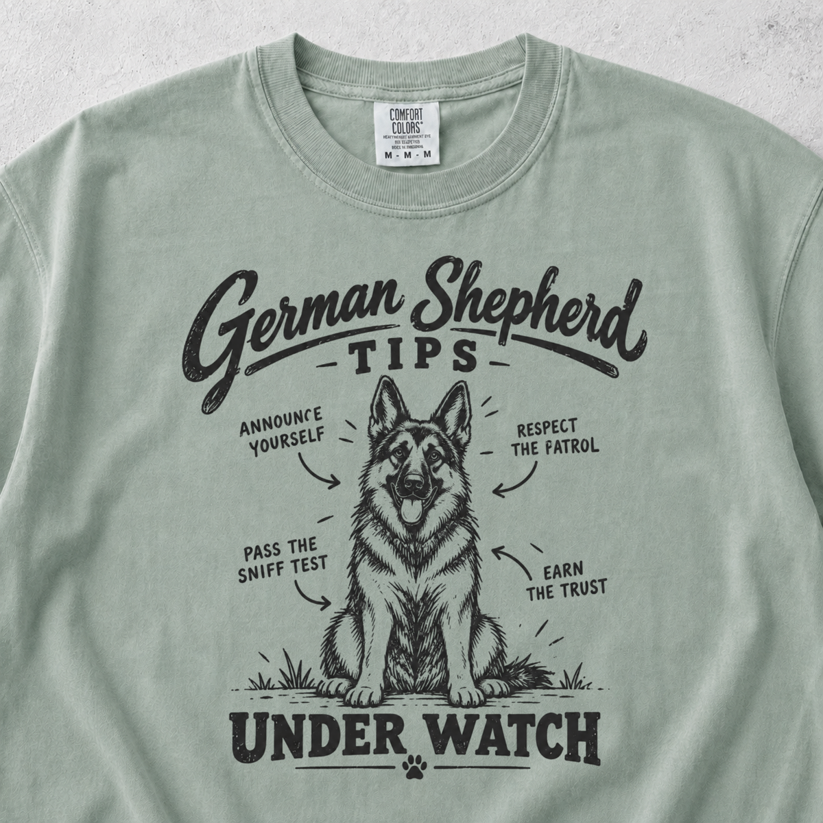 German Shepherd Tips T-shirt