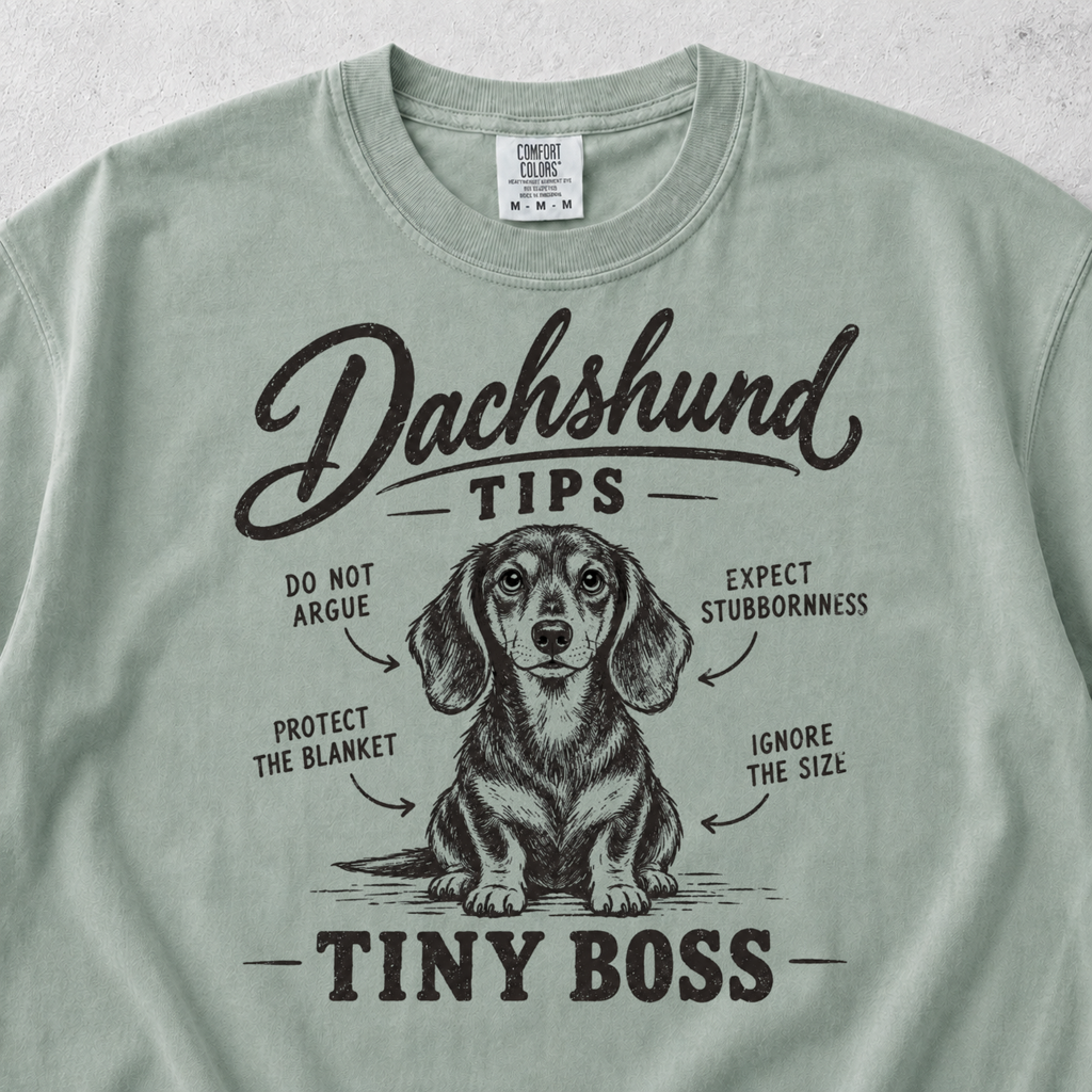 Dachshund Tips T-shirt