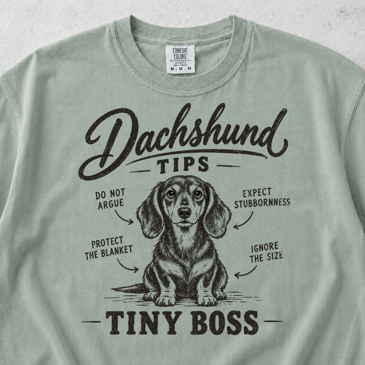 Dachshund Tips T-shirt