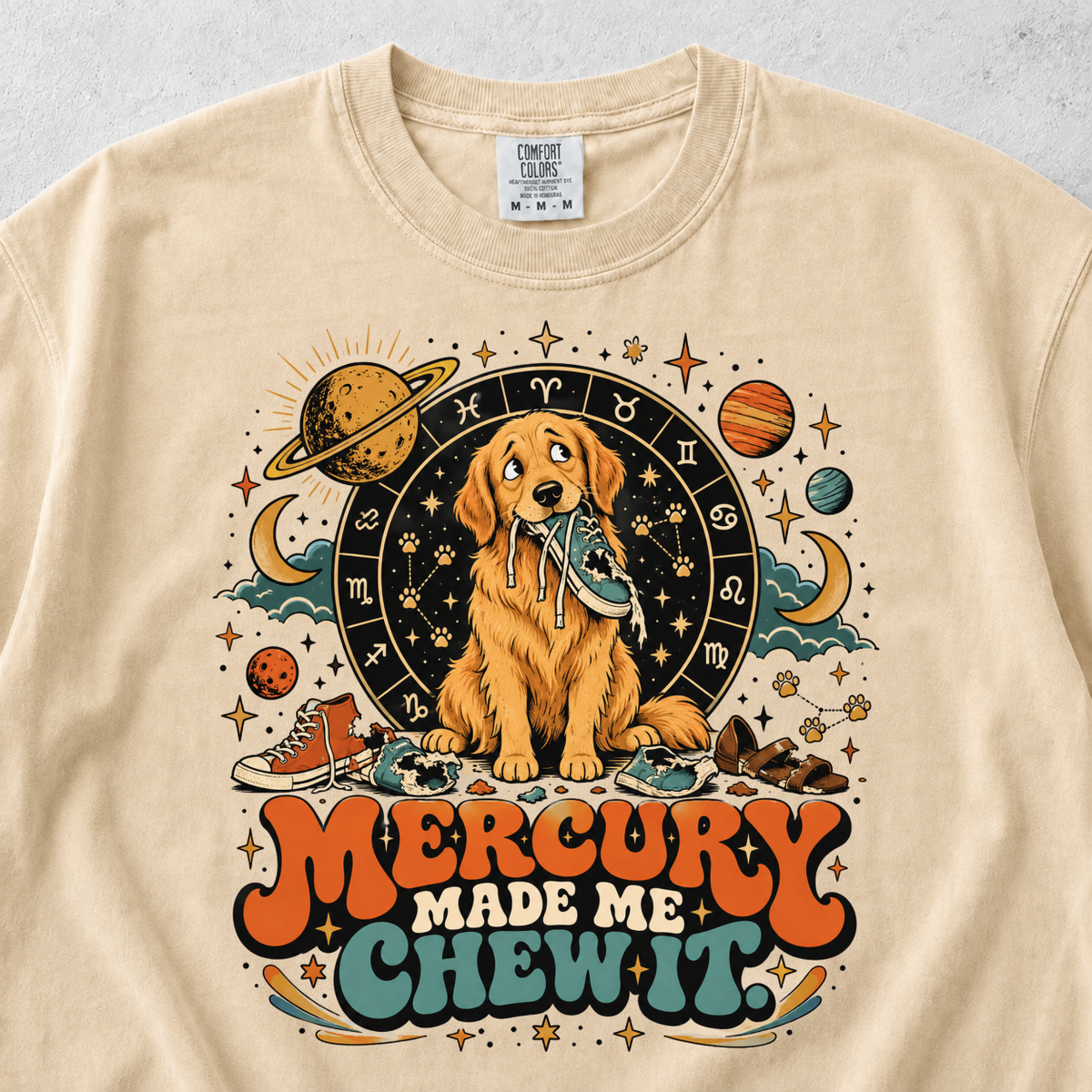 Mercury Made Me Chew It T-shirt
