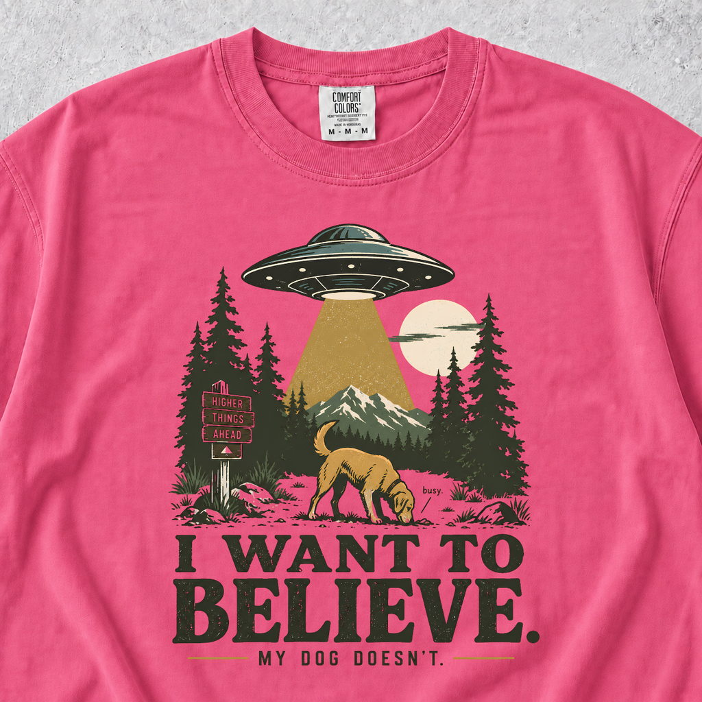 I Want To Believe T-shirt