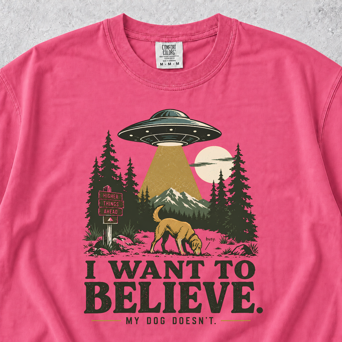 I Want To Believe T-shirt