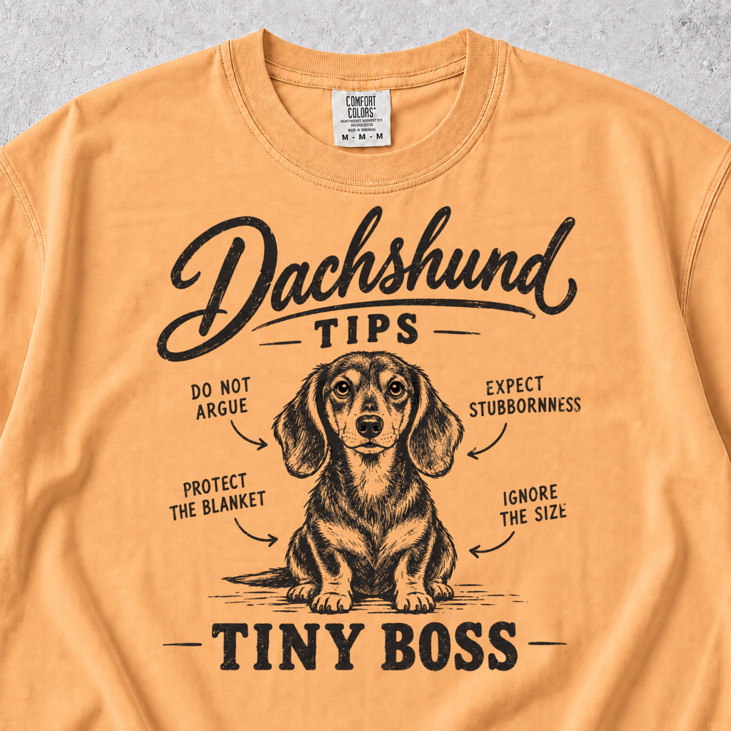 Dachshund Tips T-shirt