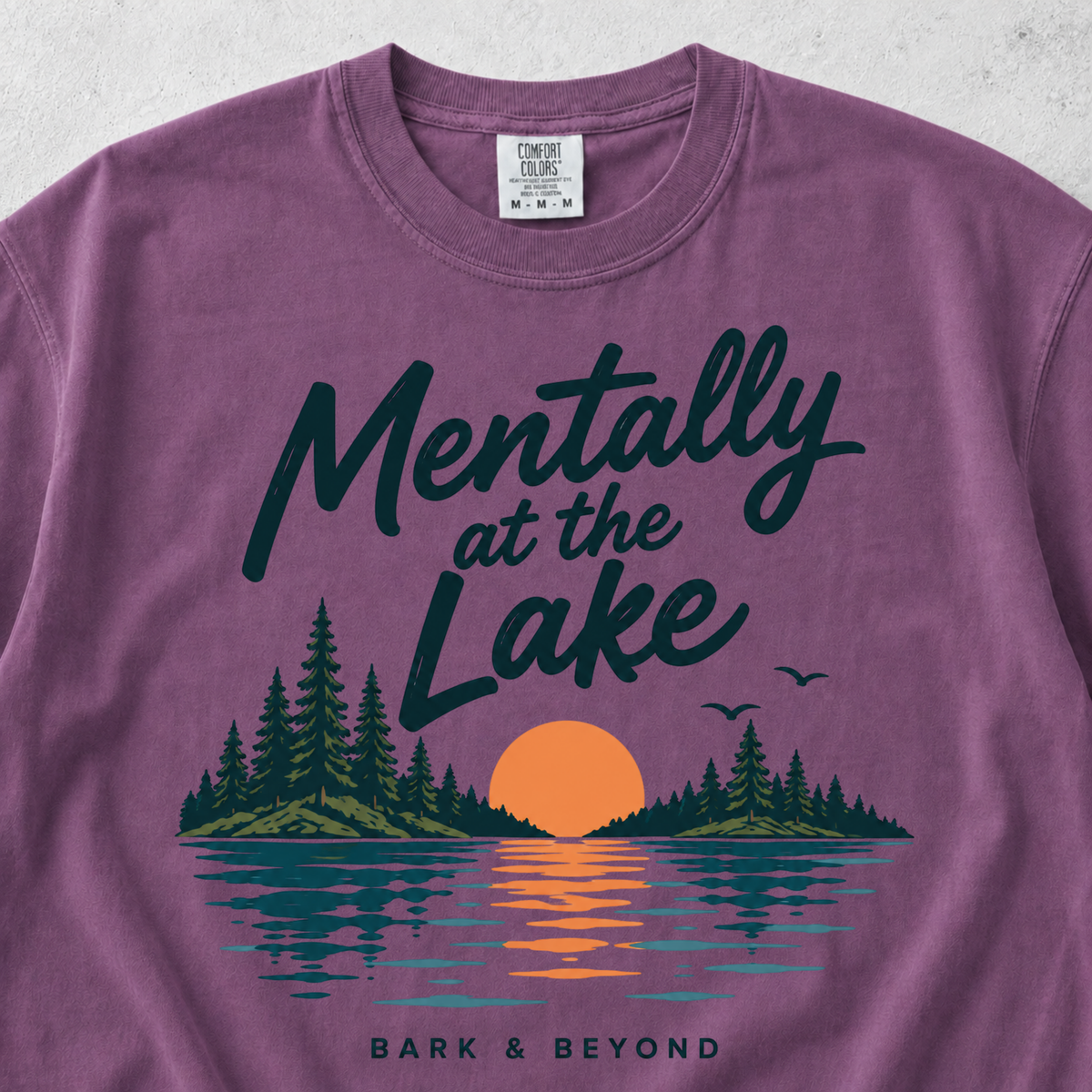 Mentally At The Lake T-shirt