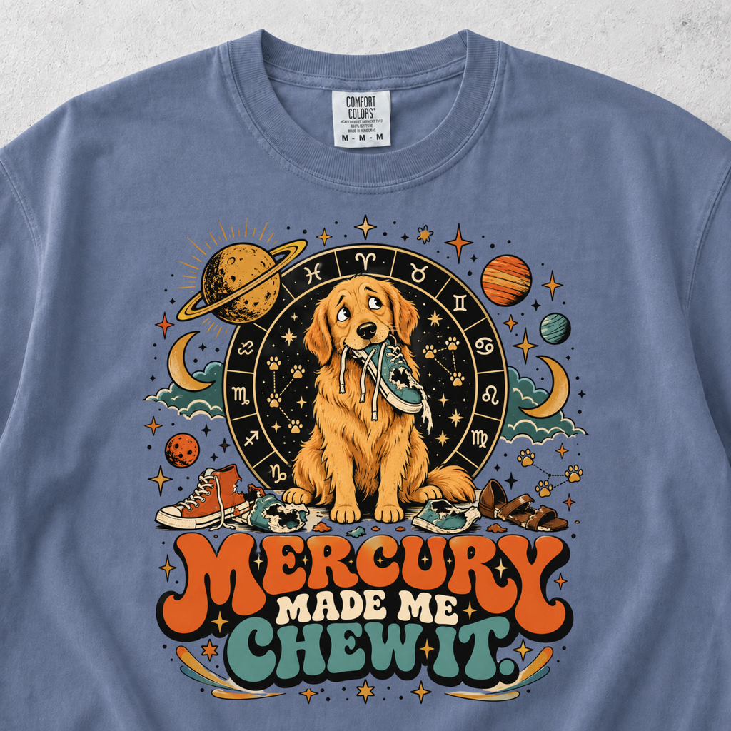 Mercury Made Me Chew It T-shirt