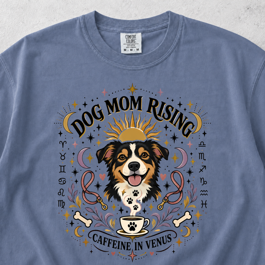 Dog Mom Rising T-shirt