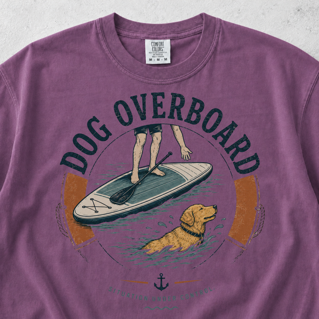Dog Overboard T-shirt