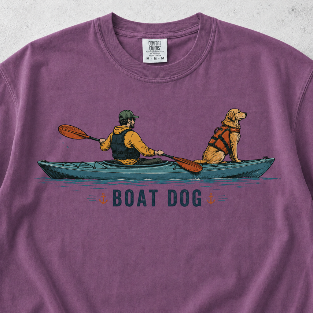 Boat Dog T-shirt