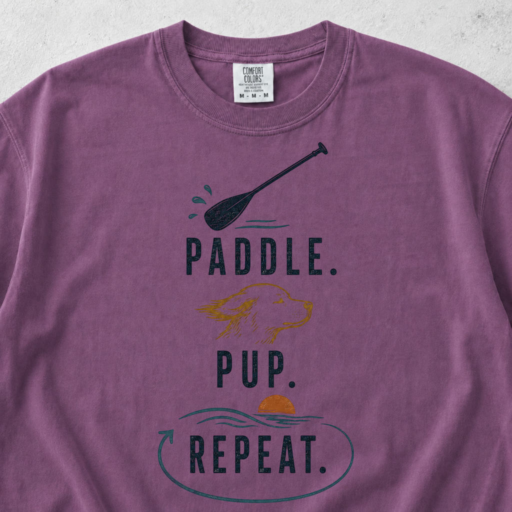 Paddle Pup Repeat T-shirt