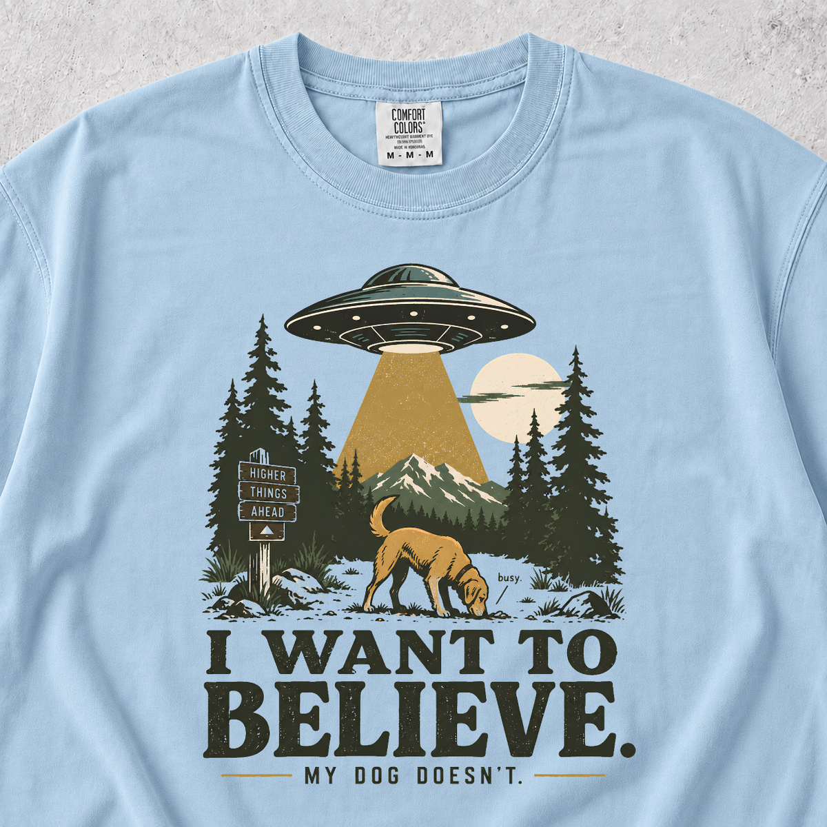 I Want To Believe T-shirt
