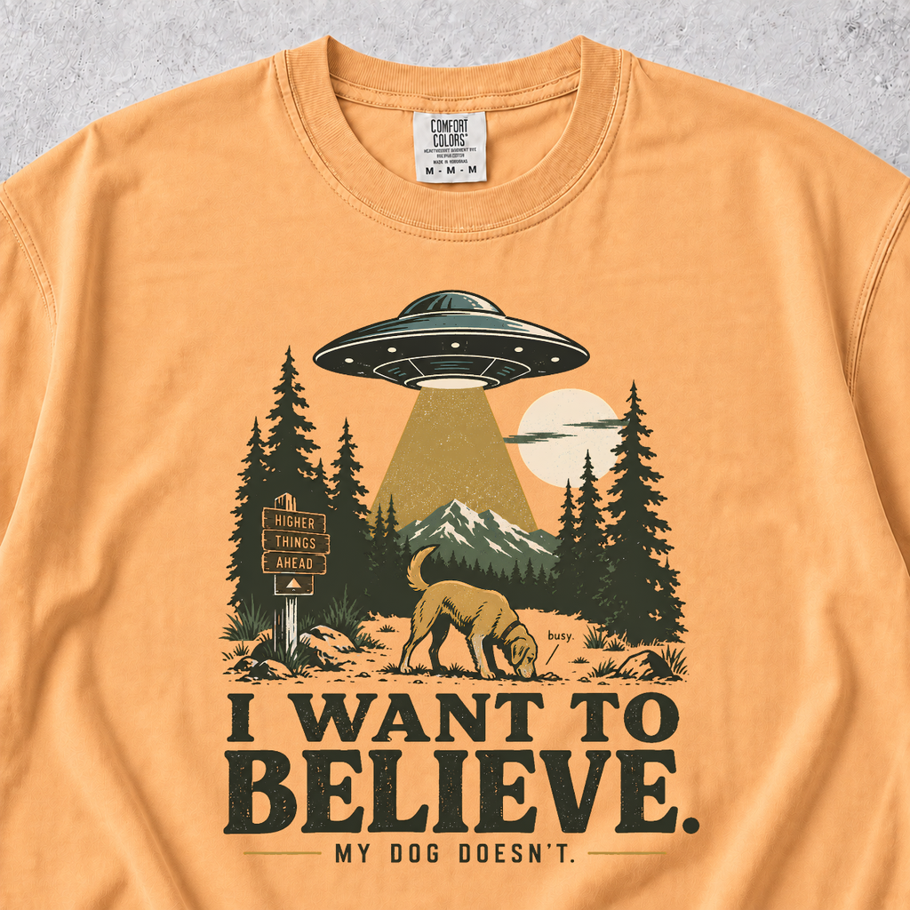 I Want To Believe T-shirt