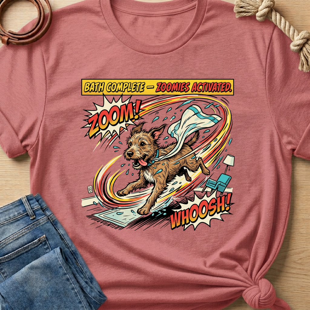 Post Bath Zoomies T-shirt