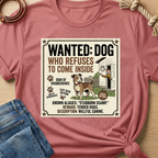Wanted Dog T-shirt