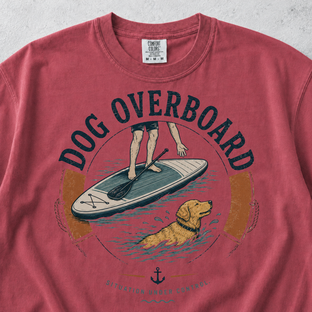 Dog Overboard T-shirt