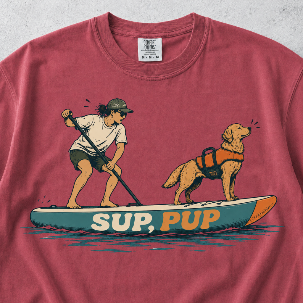 Sup Pup T-shirt