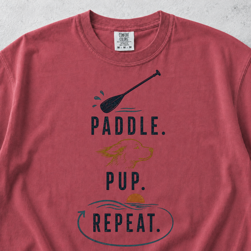 Paddle Pup Repeat T-shirt