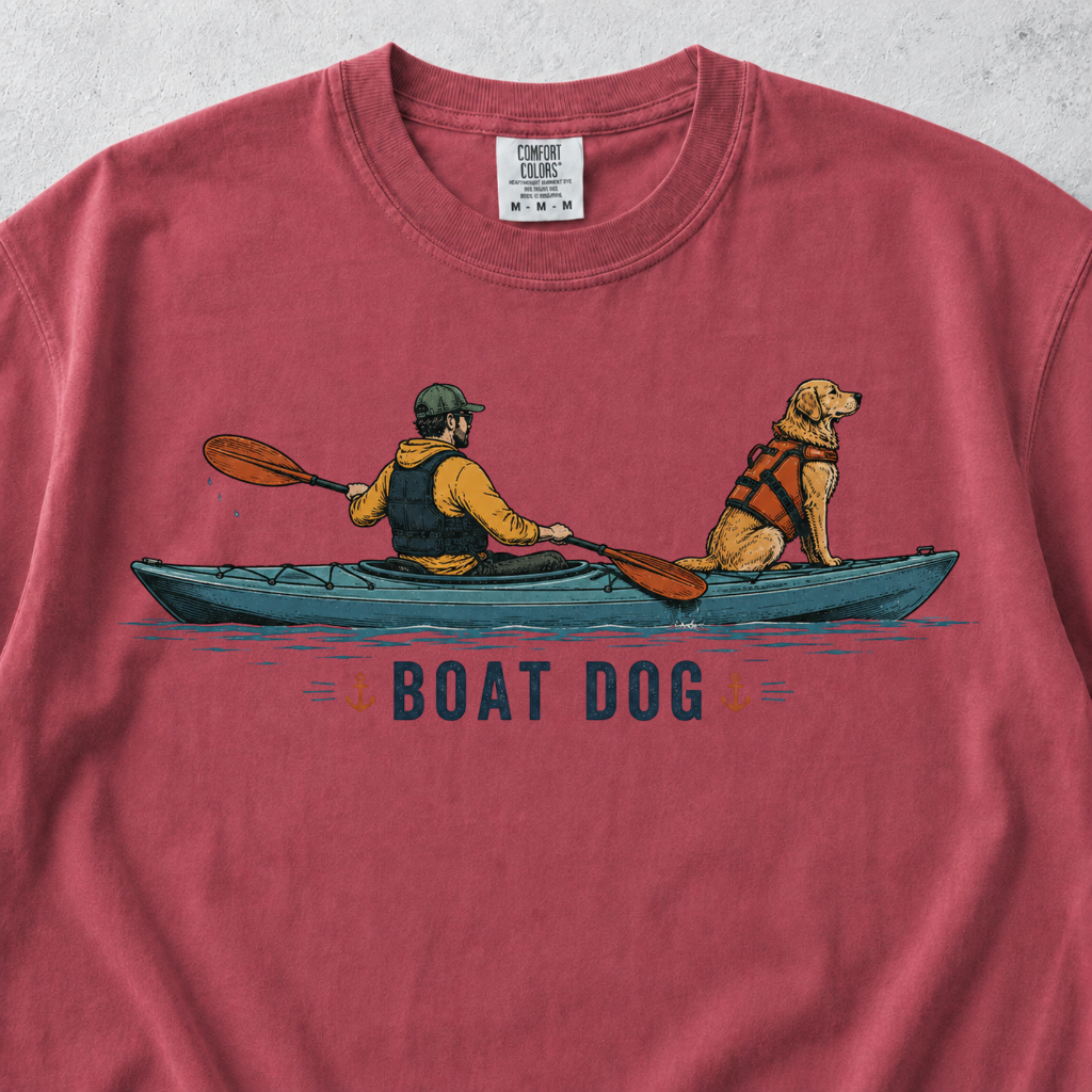 Boat Dog T-shirt
