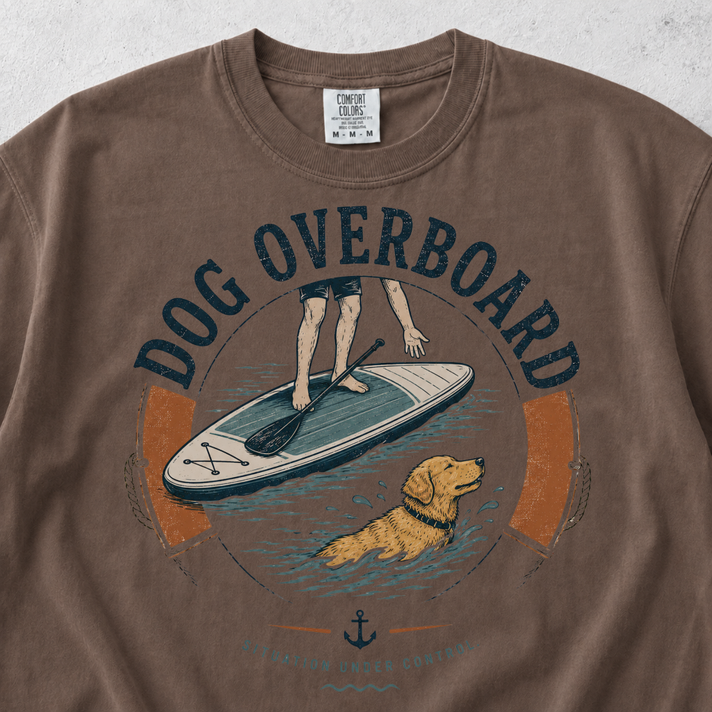 Dog Overboard T-shirt