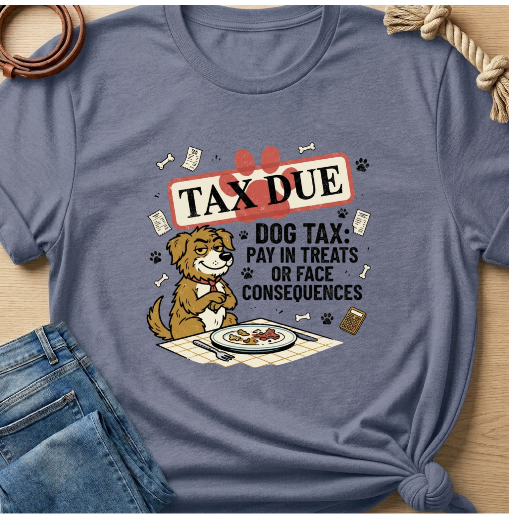 Tax due T-shirt