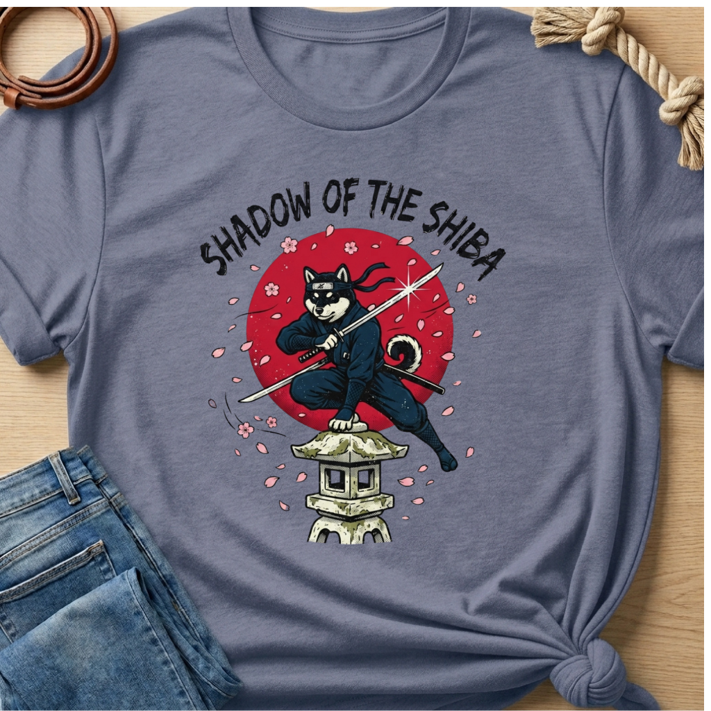 Shadow of the Shiba T-shirt