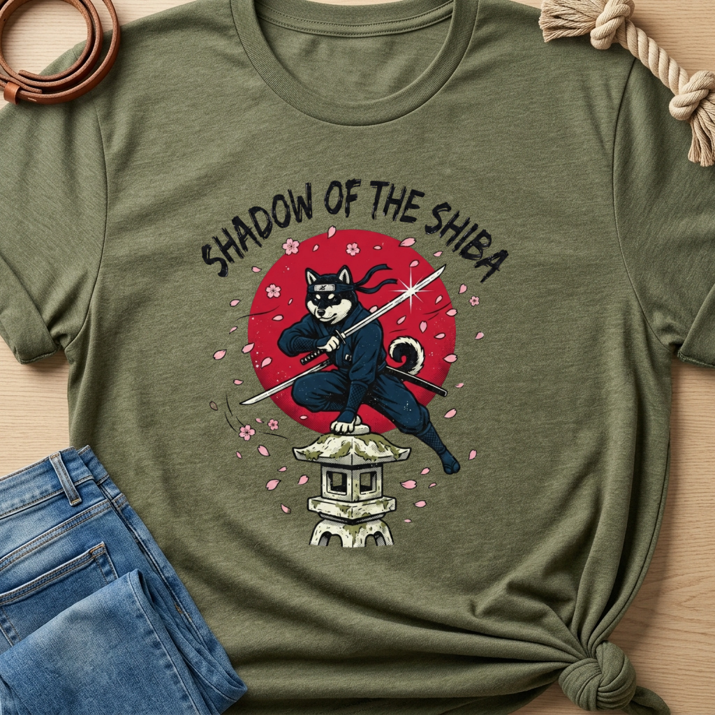 Shadow of the Shiba T-shirt