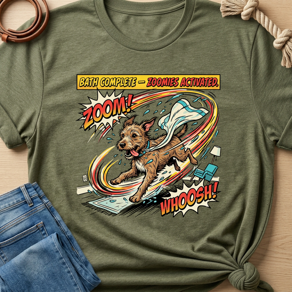 Post Bath Zoomies T-shirt