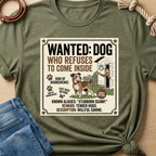 Wanted Dog T-shirt