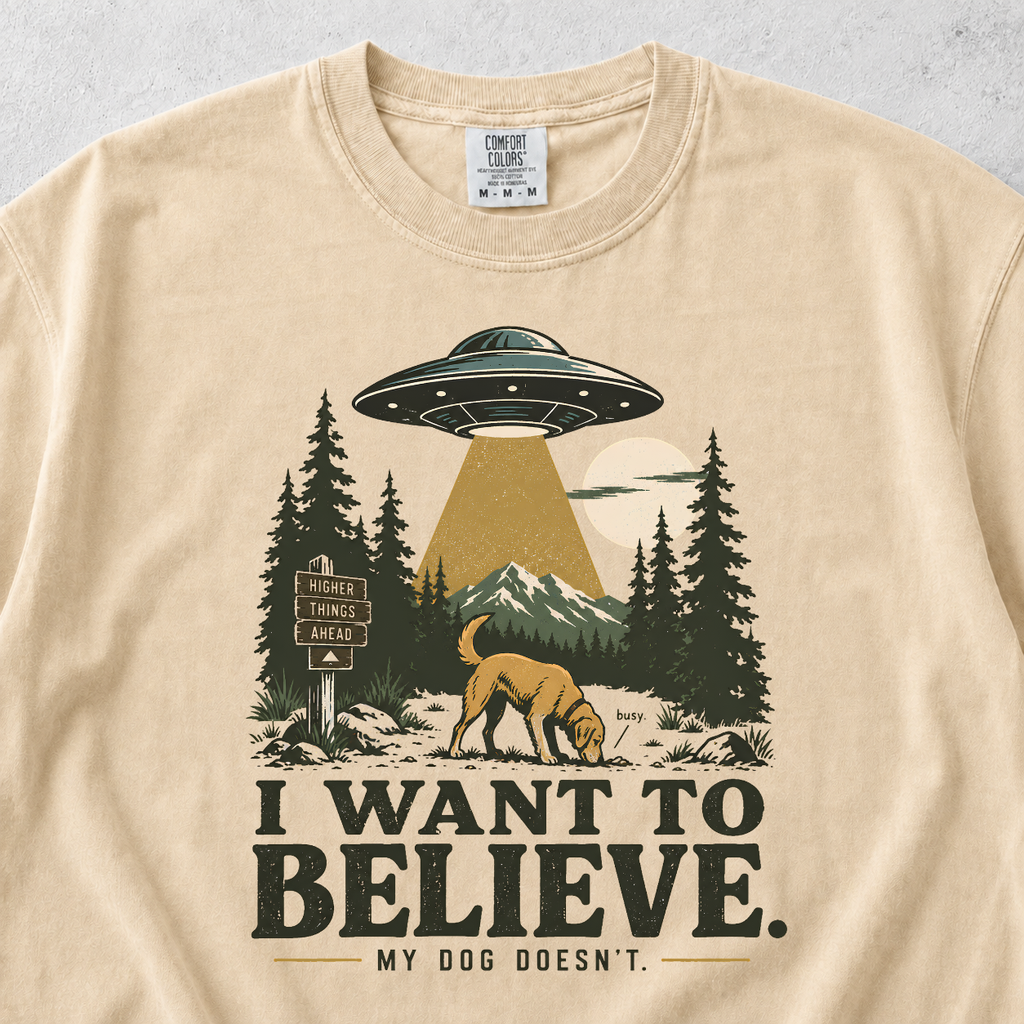 I Want To Believe T-shirt