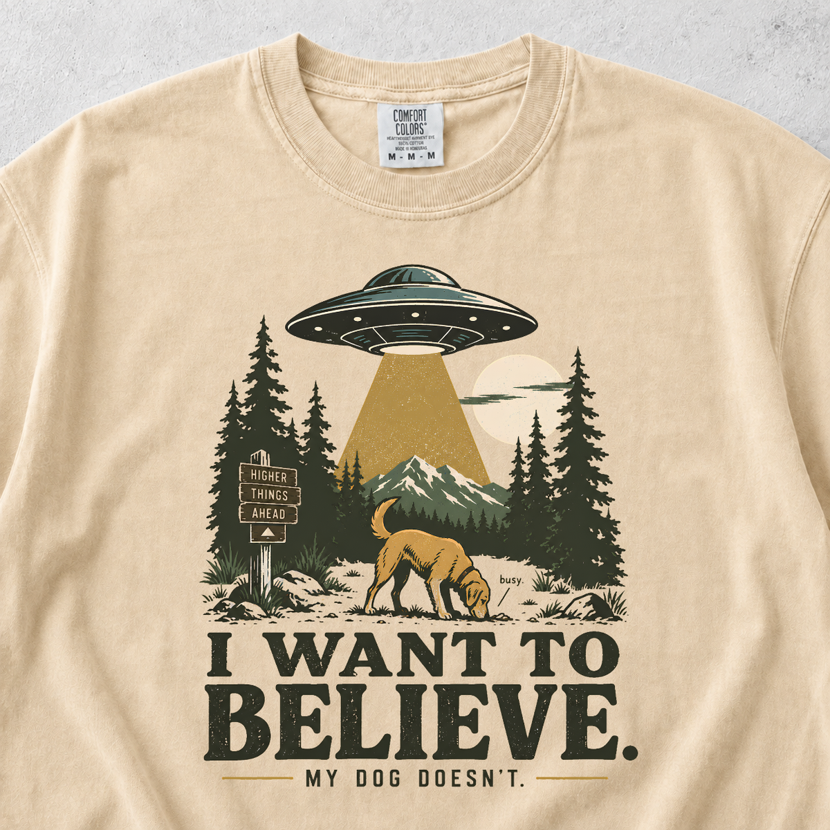 I Want To Believe T-shirt