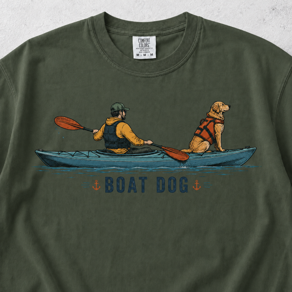 Boat Dog T-shirt