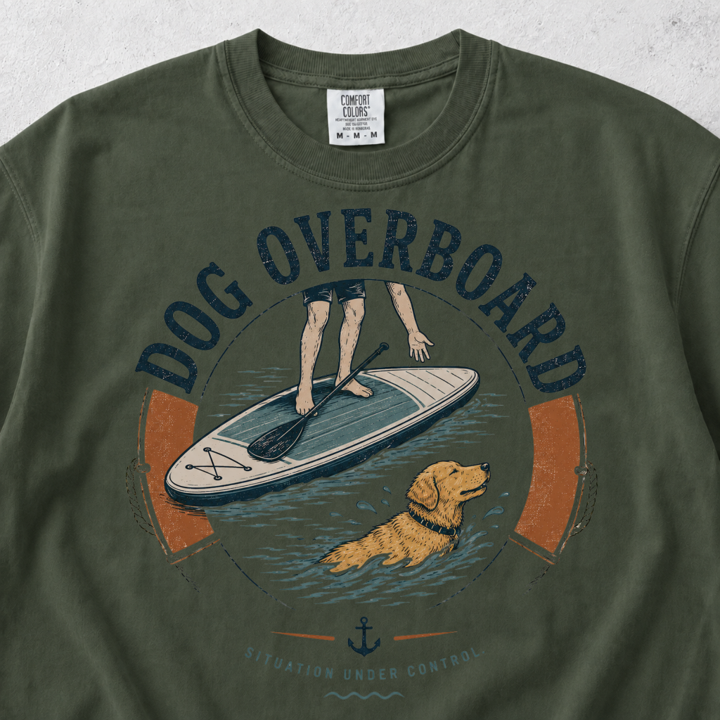 Dog Overboard T-shirt