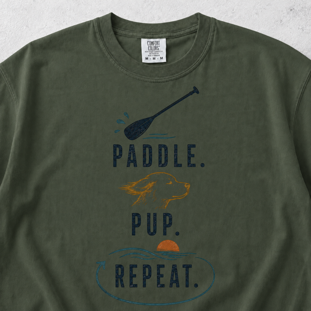 Paddle Pup Repeat T-shirt