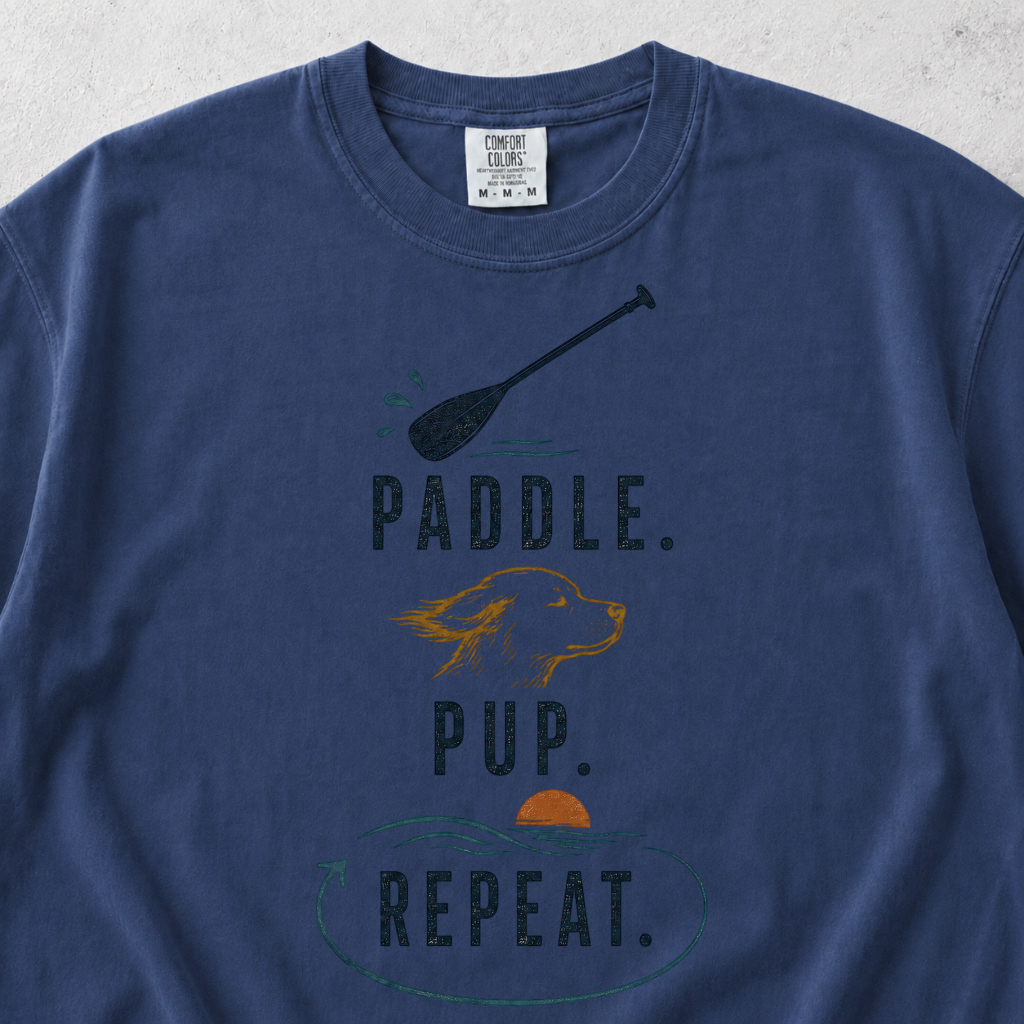 Paddle Pup Repeat T-shirt