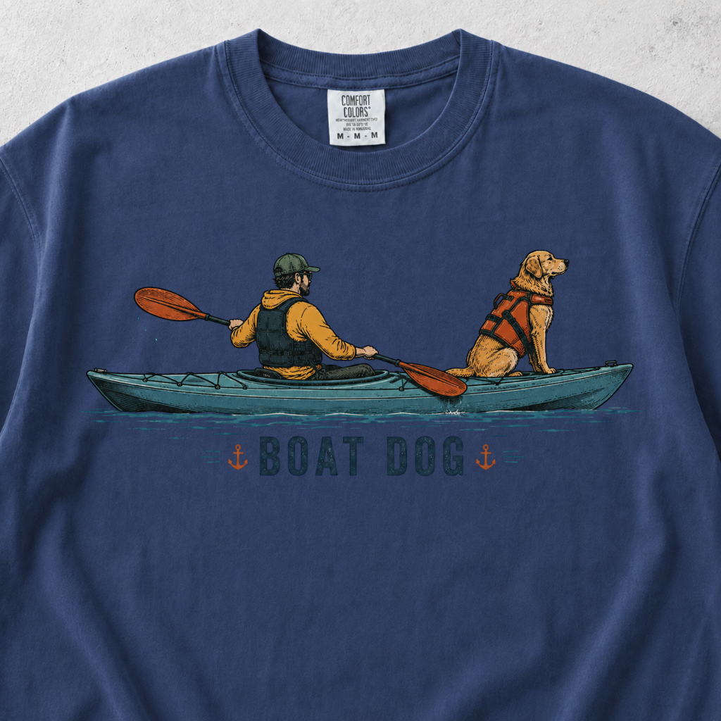 Boat Dog T-shirt