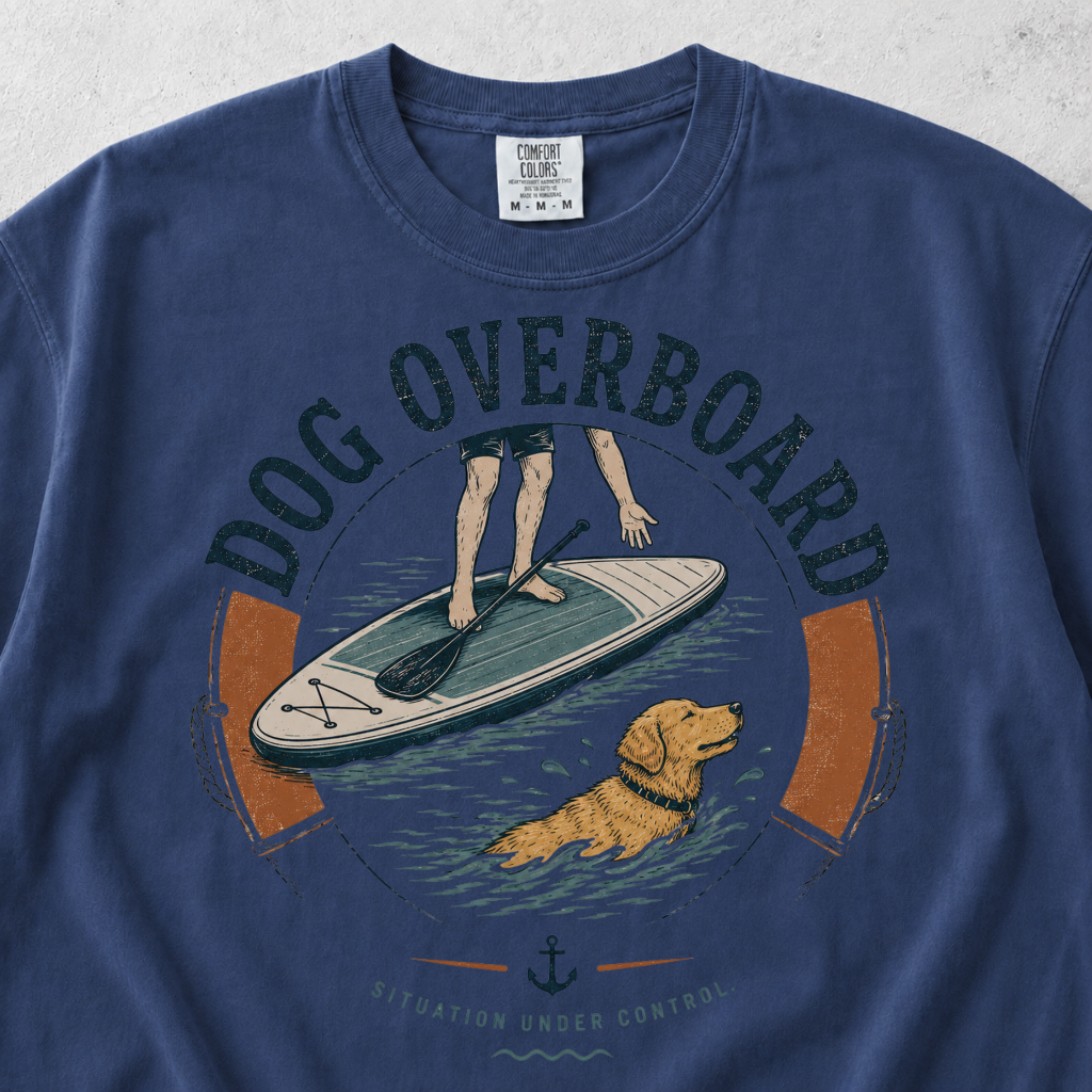 Dog Overboard T-shirt
