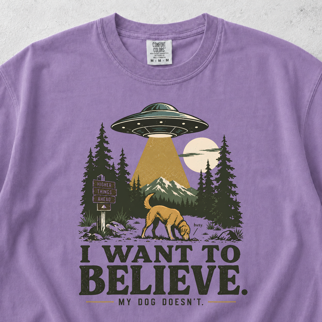 I Want To Believe T-shirt