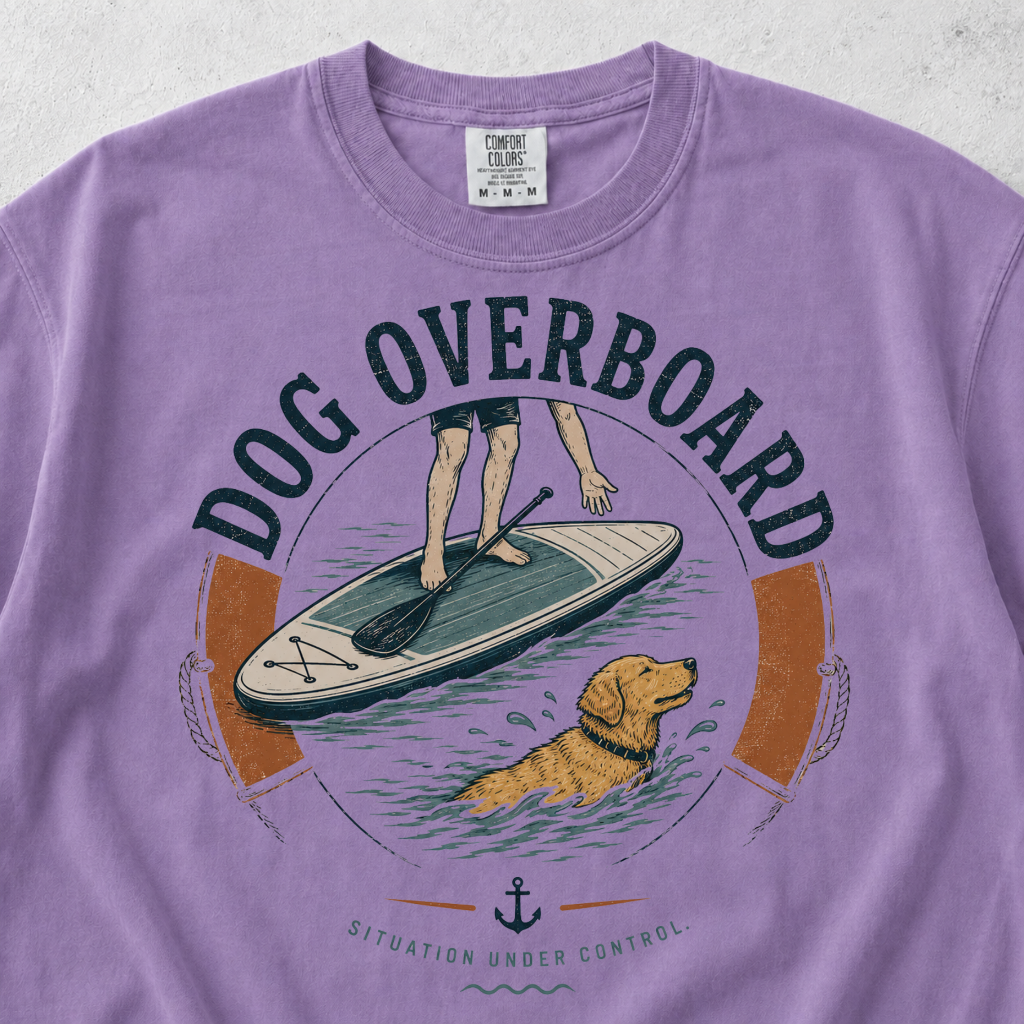 Dog Overboard T-shirt