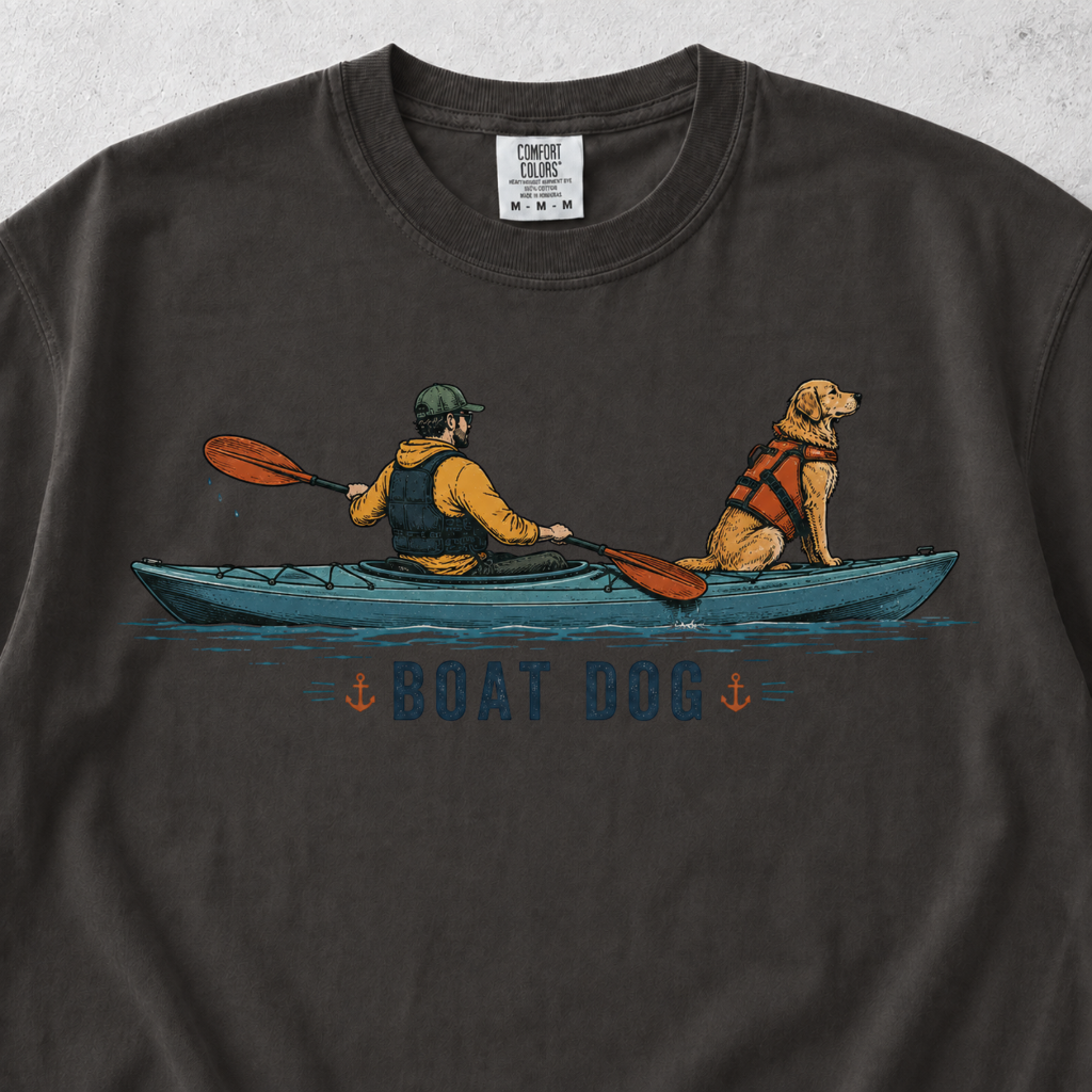 Boat Dog T-shirt