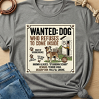 Wanted Dog T-shirt