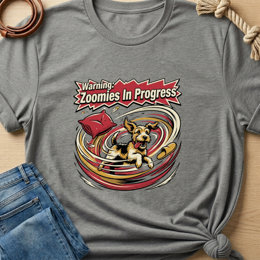 Warning Zoomies T-shirt
