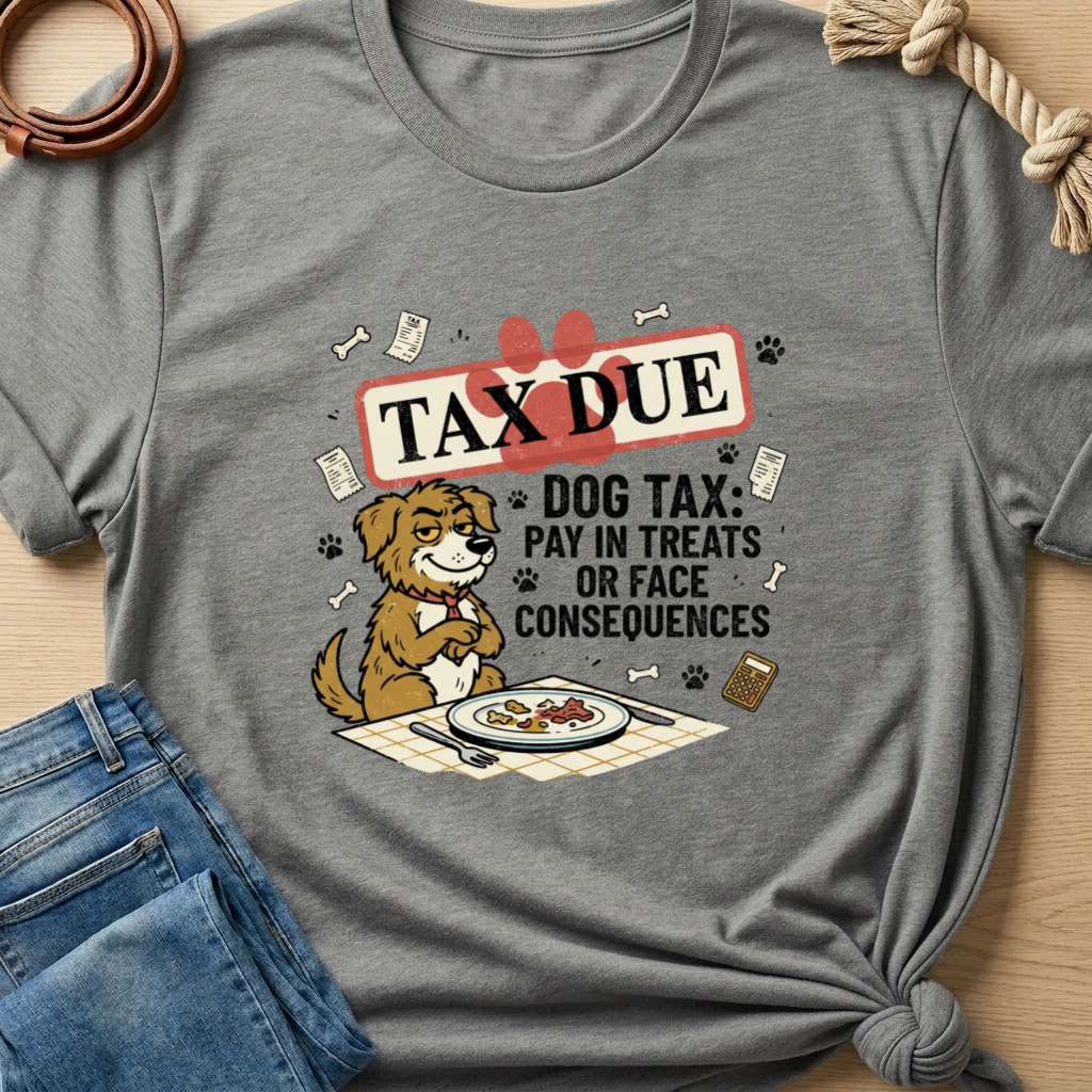 Tax due T-shirt
