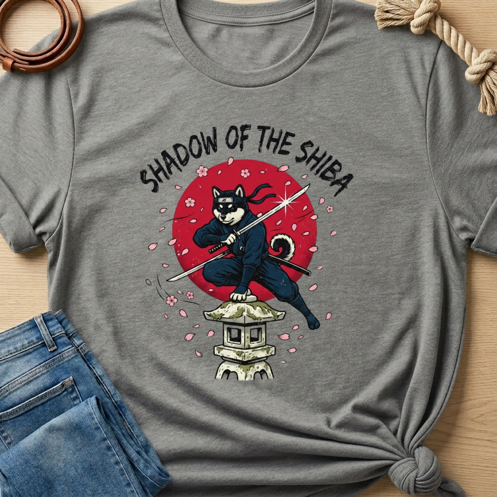 Shadow of the Shiba T-shirt