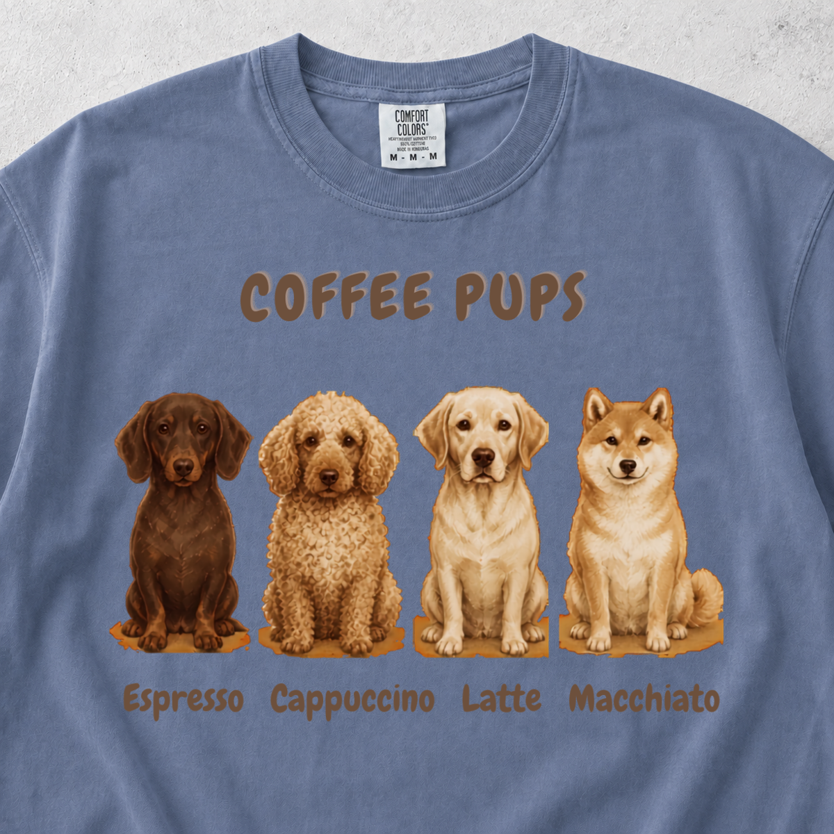 Coffee Pups T-shirt