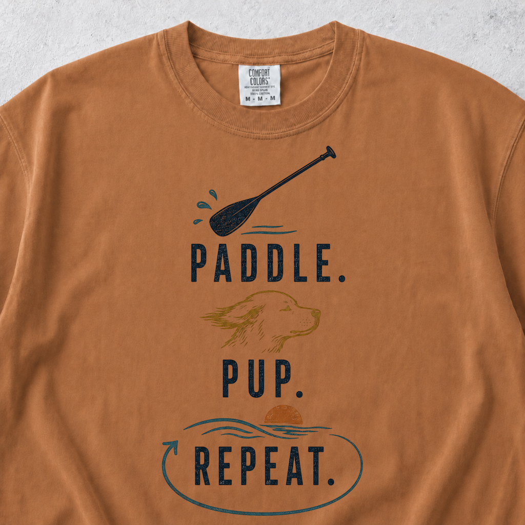 Paddle Pup Repeat T-shirt