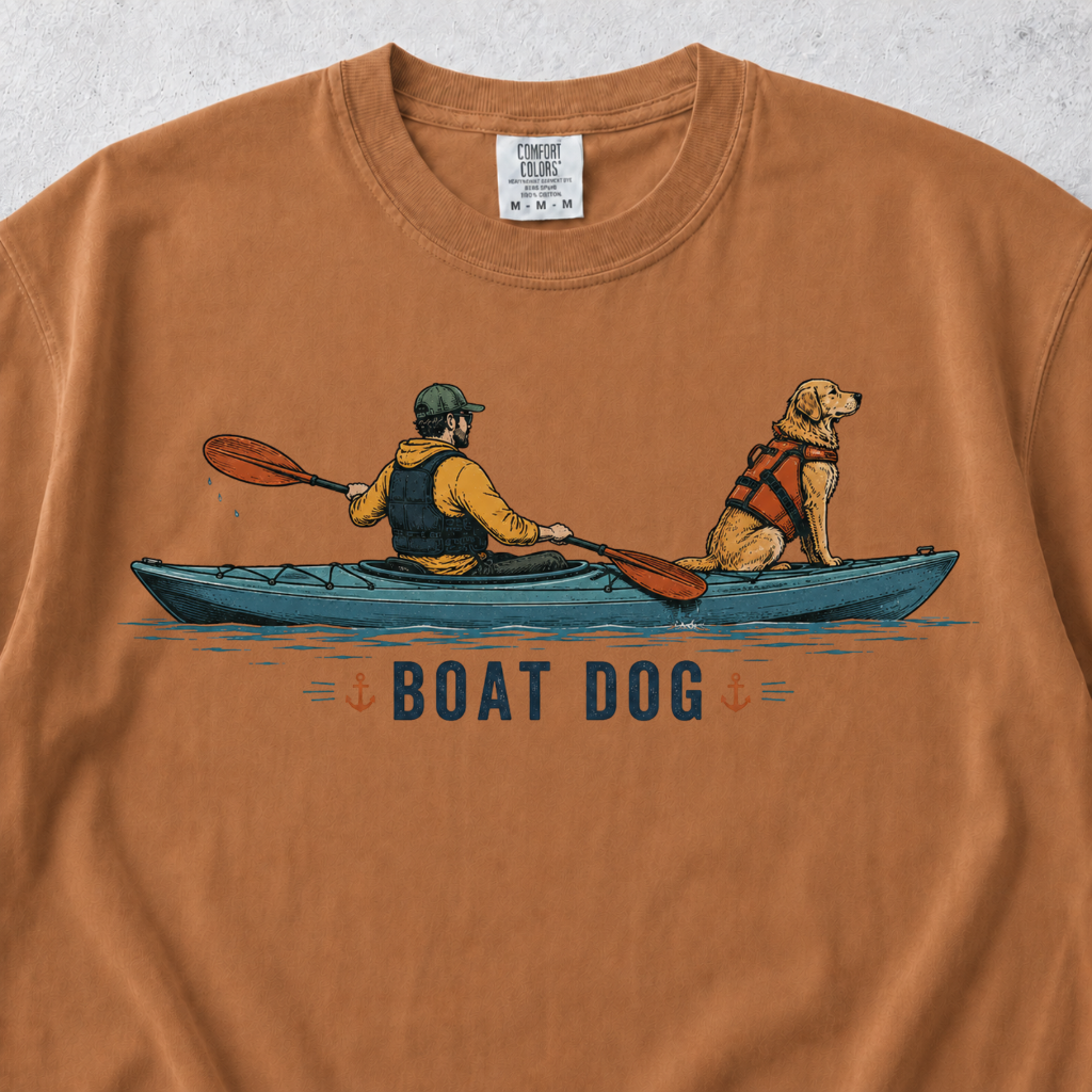 Boat Dog T-shirt